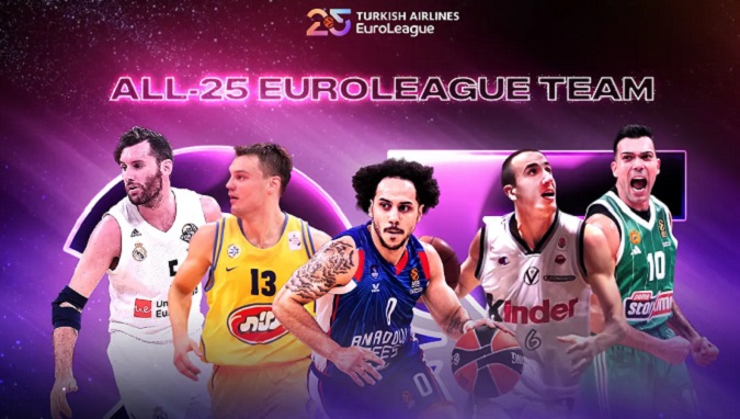 Larkin, Euroleague tarihinin en iyi 25’inde